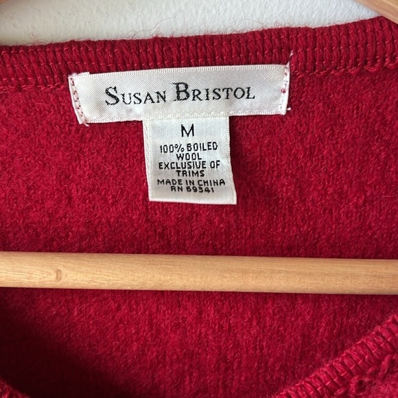 Susan Bristol Boiled Wool Cardigan - Picture 4 of 8